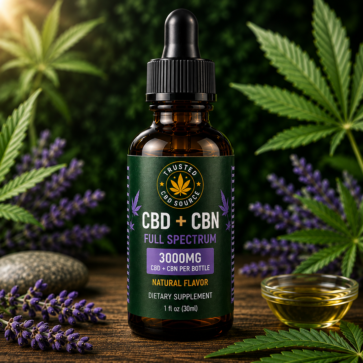 3000mg Full-Spectrum CBD + CBN