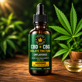 6000mg CBD + CBG Isolate